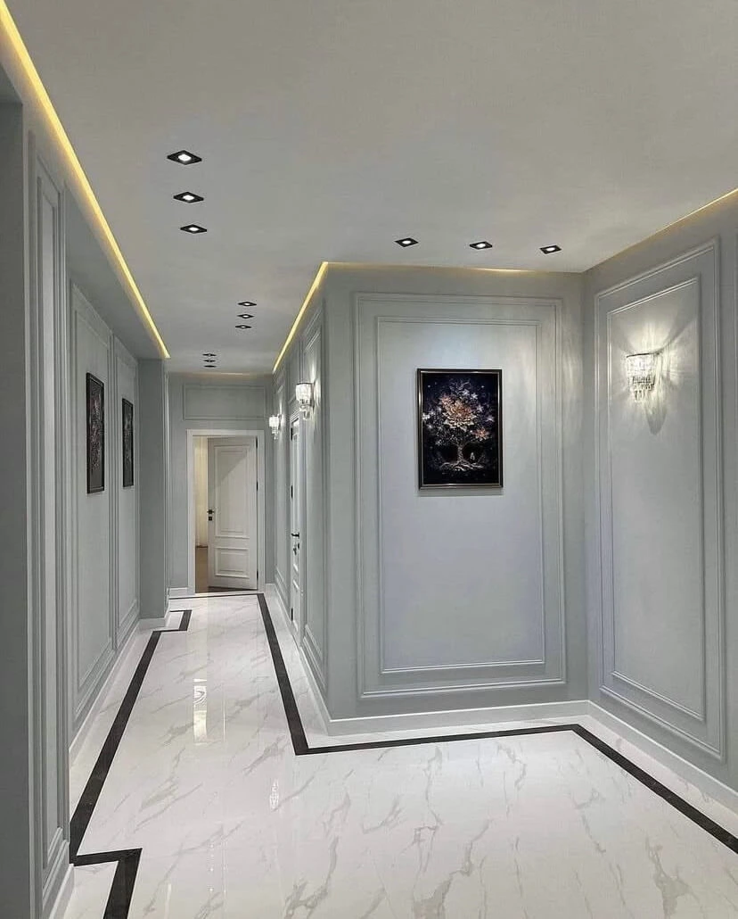 تشطيبات داخلية بجودة عالية وألوان راقية