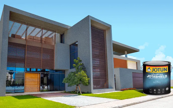 تشطيبات خارجية بألوان مقاومة للعوامل الجوية